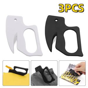 스테인리스 스틸 칼날이 있는 휴대용 가정용 다용도 칼 3개, 일상적인 DIY 프로젝트, 편지 개봉, 패키지 개봉에 적합