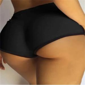 Y2K 빈티지 여름 반바지 바지 우아한 솔리드 슬림 맞는 높은 스트레치 체육관 러닝 Sportwear 짧은 캐주얼 streetwear 뜨거운 소녀 바지