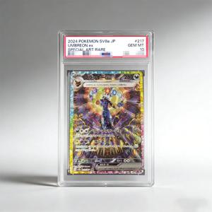 DIY PTCG 레이팅 카드 싱글 카드 JP 엄브레온 EX 스페셜 아트 레어 컬렉션 카드 고품질 레플리카 카드 애니메이션 게임 선물 장난감