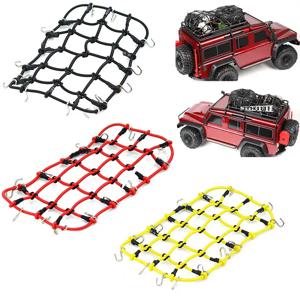 1/10 RC 크롤러(SCX10/TRX-4/타미야 CC01/D90/90046)용 3색 탄성 수하물 그물 |   범용 맞춤 |   내구성 있는 스트레치 메쉬