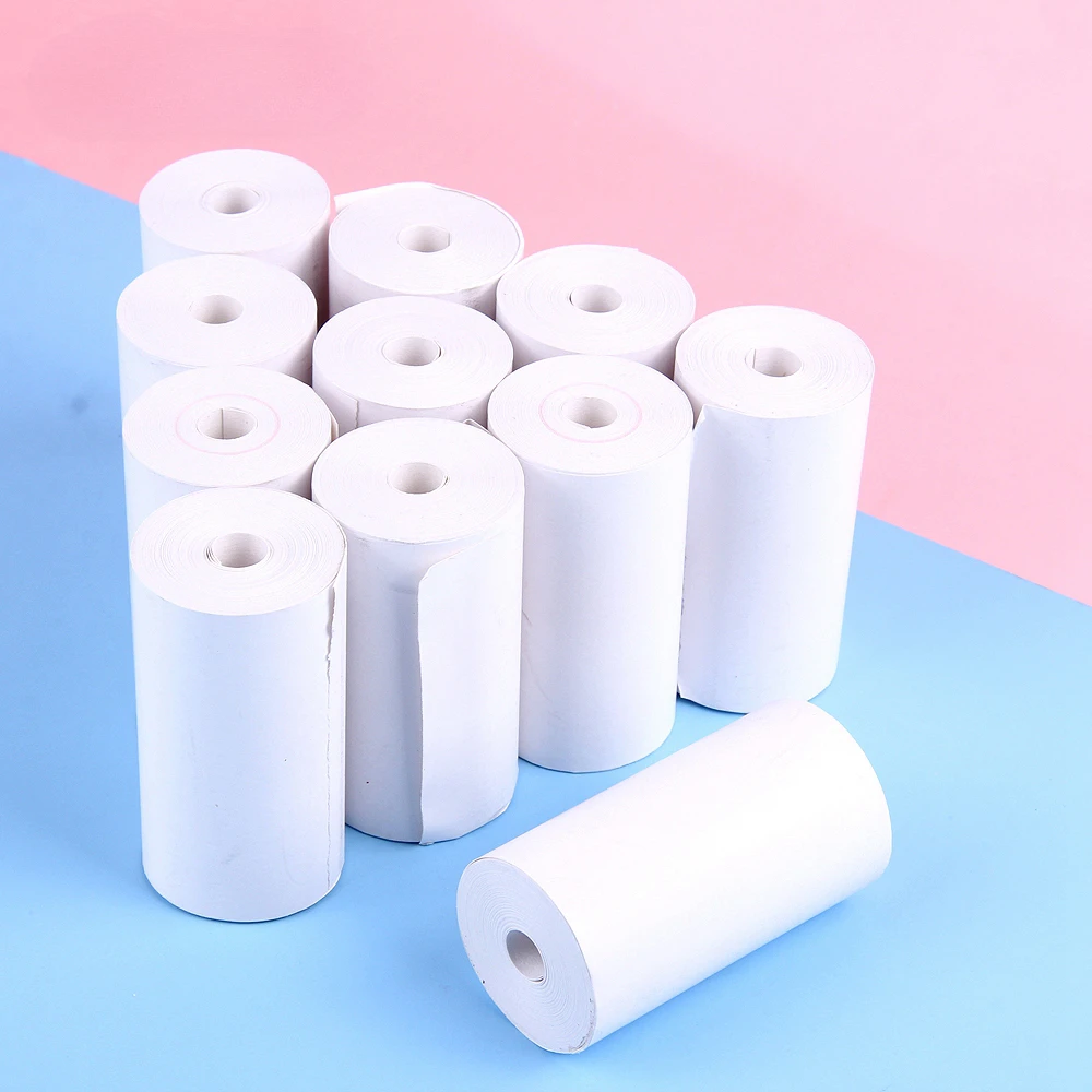 새로운 10 롤 카메라 감열지 Paperang 미니 포켓 포토 프린터 금전 등록기 용지 용 방수 인쇄 영수증 용지