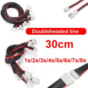 5Pcs JST-XH 1S-8S 22AWG 밸런스 충전기 연장 케이블 실리콘 와이어 30cm 리드 코드 플러그 RC Lipo 배터리 충전기 드론 보트용