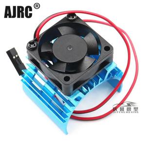 RC 부품 전기 자동차 브러시리스 모터 방열판 커버 냉각 팬 1:10 HSP 원격 제어 자동차 540 550 3650 모터 방열판
