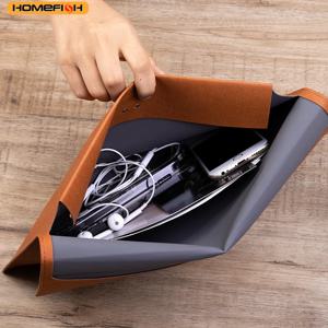 HOMEFISH A4 파일 정보 가방 대용량 마그네틱 버클 심플 방수 비즈니스 사무용 보관함
