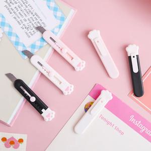 Lytwtw의 아트 커터 만화 유틸리티 나이프 학생 미술 DIY 도구 크리 에이 티브 편지지 학교 용품