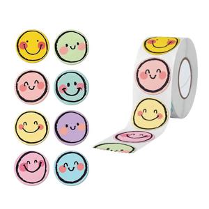 100-500pcs 어린이를위한 귀여운 보상 스티커 학교 용품 - DIY 감사합니다 씰링 라벨 교사 선물을위한 문구 장난감 게임 태그