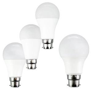 4개 LED 전구 B22 램프 80-100LM/W 3W 8W 9W 12W 15W 18W 24W AC 220V 240V 램파다 전구 거실 가정 실내 LED 전구