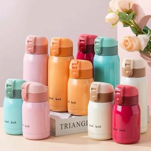 미니 보온병 스테인리스 포켓 컵 휴대용 진공 플라스크 냉온 보온 머그 여행용 보온 커피 머그