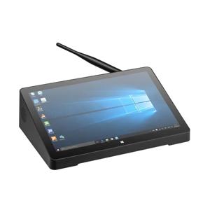 10.1인치 PiPo 미니 PC H10Pro 8G 램 128G 저장용량 CPU J4125 N100 쿼드 코어 미니 컴퓨터 윈도우 10 10000mAh RJ45 HDMI 데스크탑 PC