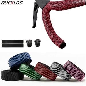 BUCKLOS 자전거 테이프 도로 사이클링 자전거 Hanndlebar 커버 속도 도로 자갈 자전거 액세서리에 대한 미끄럼 방지 소프트 핸들 바 스트랩