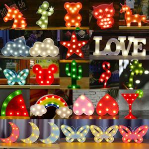 LED 러브 하트 램프 웨딩 파티 로맨틱 레드 핑크 나이트 라이트 장식 생일 크리스마스 홈 인테리어 발렌타인 데이 선물