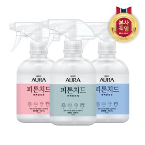 아우라 피톤치드 섬유탈취제 500ml X 2개(은은+상쾌/ 은은+숲속/ 상쾌+숲속)