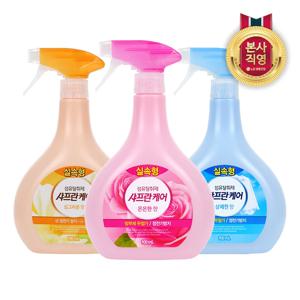 샤프란케어 섬유탈취제 900ml X 3개