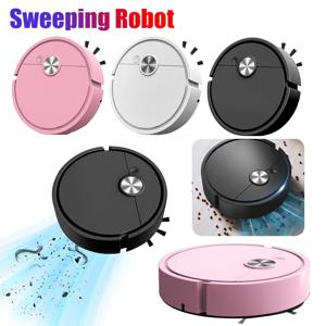 3 in 1 스위핑 로봇 진공 청소기, 물걸레 스마트 홈 USB 충전식 진공 물걸레 로봇, 가정 및 사무실용 바닥 청소 로봇