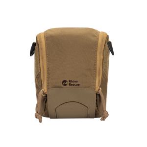 Rhino Rescue 전술 Molle 관리자 주머니 레이저 컷 EDC 유틸리티 가방 캠핑 하이킹 장비 용 수평 모듈형 주머니 (빈)