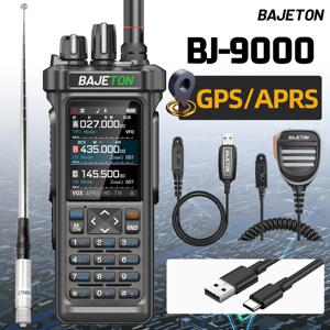 BAJETON BJ-9000 워키토키 CB/SSB/HF 27Mhz 블루투스 프로그래밍 가능 GPS APRS 10W 장거리 통신 RT-950 RT-950 PRO 햄 라디오용