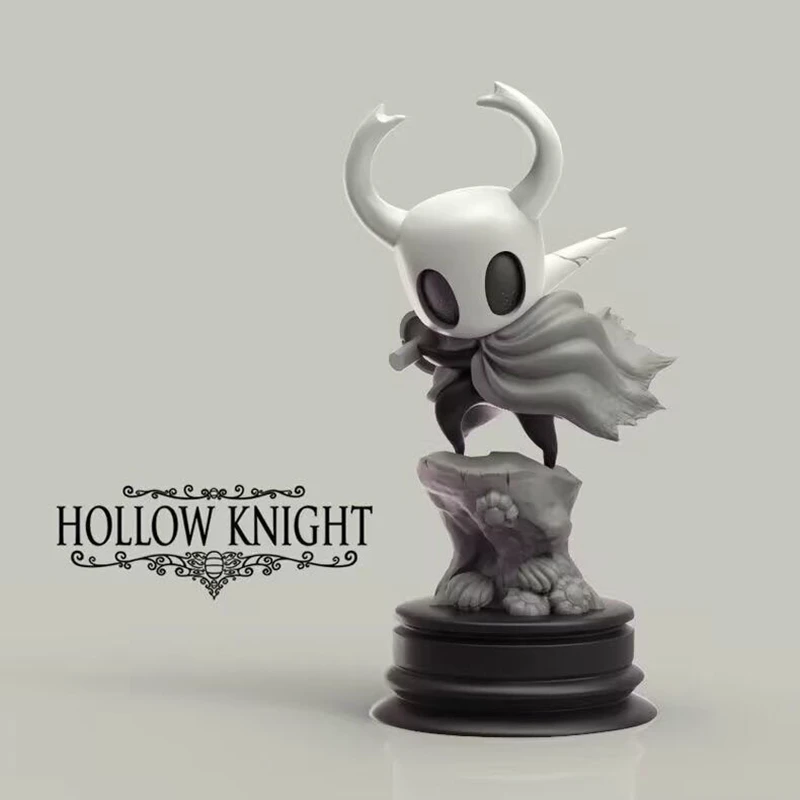 Hollow Knight -10CM Little Knight 애니메이션 모델 게임 액세서리 액션 피규어 책장 컴퓨터 장식품 어린이 크리스마스 선물