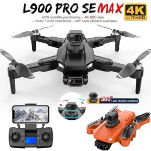 L900 Pro SE MAX GPS 드론 4K 전문 듀얼 HD 카메라 5G WIFI FPV 360 °   장애물 회피 브러시리스 Rc 쿼드콥터 드론 장난감