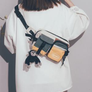 일본 패션 인스 패션 브랜드 가슴 가방 여성 숄더백 올매치 숄더백 한국 캐주얼 개성 넘치는 다기능 C...