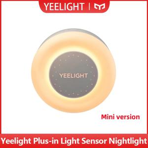Yeelight 플러그인 광 센서 야간 조명 미니 센서 야간 조명 따뜻한 흰색 2700K 초 에너지 효율 0.25W 110-240V EU 플러그