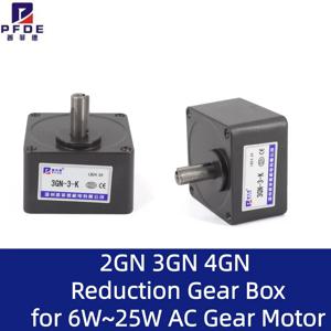 2GN 3GN 4GN 감속 기어박스 비율 1:3 ~ 1:300 450rpm ~ 4.5rpm 감속 기어박스 (6W~25W AC 기어 모터용)
