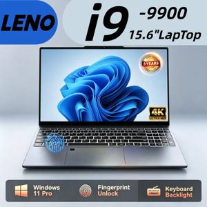 2026 레노 15.6인치 4K HD 노트북 컴퓨터 인텔 i9 9900 윈도우11 16GB 램 1TB SSD 초슬림 휴대용 게이밍 & 비즈니스 노트북
