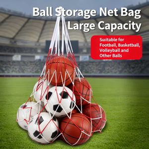 대용량 농구 네트백: 축구 및 농구용 고강도 직조 볼백(공은 포함되지 않음)