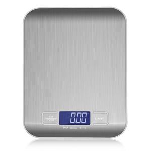 5kg/10kg 1g 휴대용 주방 규모 커피 전자 저울 스테인레스 스틸 표면 LCD 백라이트 주방 음식 저울 무게 도구