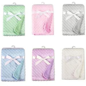 아기 담요 & Swaddling 열 부드러운 양털 담요 겨울 솔리드 침구 세트 면화 이불 유아 침구 Swaddle 신생아
