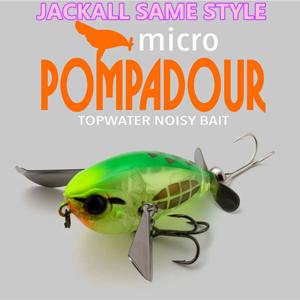 루어TV 일본 JACKALL SAME STYLE MICRO POMPADOUR 소형 물매미 6.5g