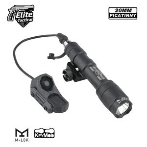 Surefir M300 M600 손전등 AXON 이중 기능 원격 압력 스위치 맞는 20mm 레일 사냥 전술 Airsoft 라이트