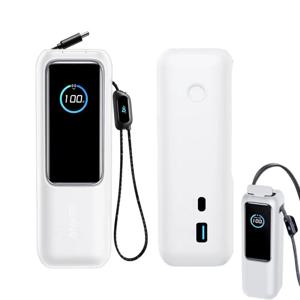 충격 방지 실리콘 케이스 부드러운 휴대용 보호 커버 Anker Zolo 보조 배터리(25000mAh 165W) 여행용 방진 운반 케이스
