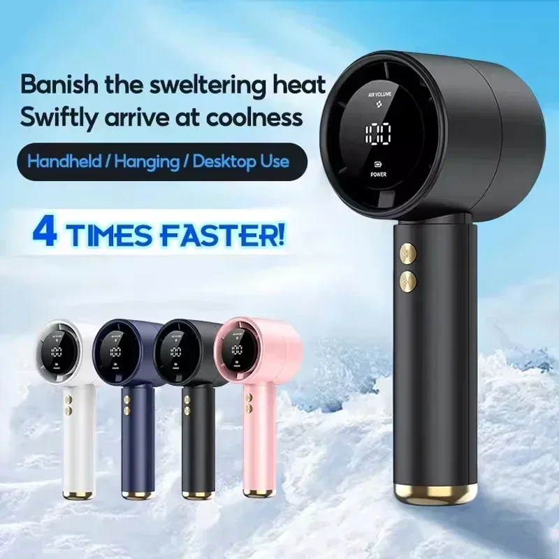 홈피쉬 미니 휴대용 선풍기 USB 고속 충전 휴대용 에어 캘리버레이션 팬 무소음 고속 팬 여행 야외 활동용