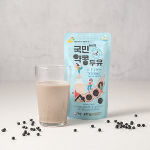 무가당 무첨가 국민바이오 약콩두유 180ml (총 40팩) 무가당 국산 원액두유