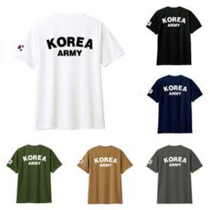 국산 군인 반팔티 하프팬츠세트 ROKA 군대티셔츠 S~5L 커플티 여름트레이닝복