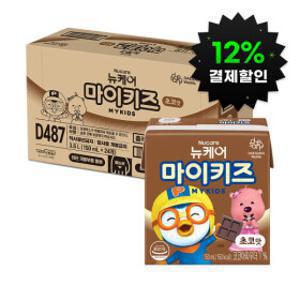 (결제할인 12%)뉴케어 마이키즈 초코 150ml 24팩
