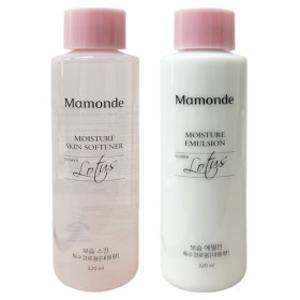마몽드 모이스처 320ml 스킨+에멀전 2종세트 대용량 스킨로션 여성용 화장품