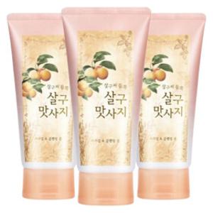 온더바디 살구 스크럽 앤 클렌징 폼 120g 3개