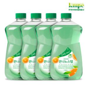 은나노스텝 다용도 세정제 1100ml x 4 시즌3 녹색기술인증