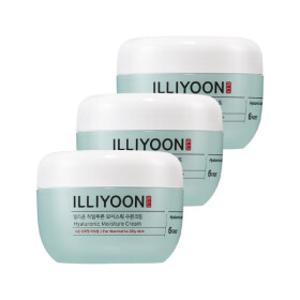 일리윤 히알루론 모이스춰  수분크림 100ml 3개