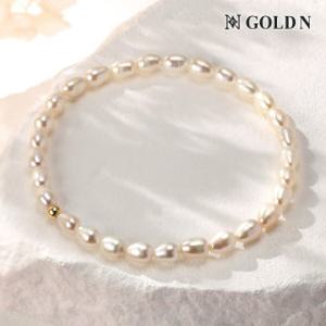 (20%쿠폰) 18K 골드볼 담수진주 팔찌