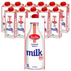 믈레코비타 리솔라 수입 멸균우유 1000ml 12개입 폴란드 우유