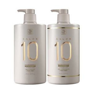 미쟝센 살롱10 단백질 샴푸 990ml+트리트먼트 에센스팩(극손상)990ml