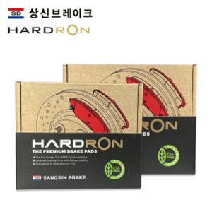 K5 더뉴K5 1세대 10년~15년 하드론 프리미엄 브레이크 패드 HP1397 HP1398 HP1239 HP1401