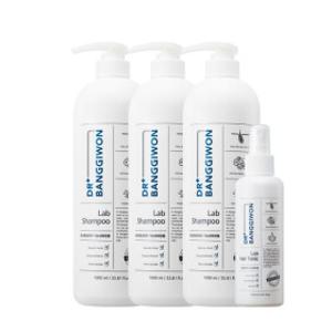 랩샴푸 탈모샴푸 1L X3+헤어토닉 150ml 누적판매 천.만.병 탈모완화 탈모케어