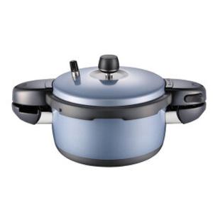 풍년 압력밥솥 블랙펄 컬러 4인용 메탈블루 BCPC-04
