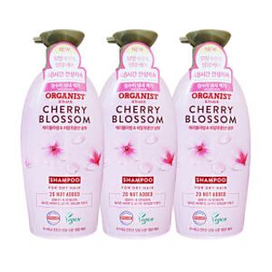 엘지 오가니스트 샴푸 체리블라썸 히알루론산 500ml 3