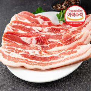 (신선집중) 고소한 구이용 오겹살 1kg +1kg (총2kg) 주문폭주 예상 돌아온 히트템