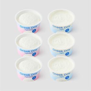 그릭데이 그릭요거트 시그니처100g 3개 / 라이트100g 3개 (6개입 세트)