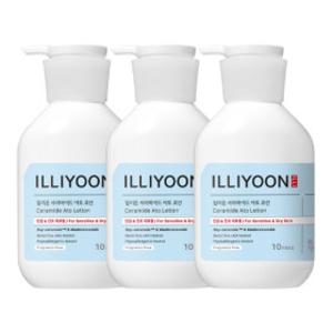 (5% 결제할인)일리윤 바디로션 세라마이드아토로션/울트라리페어/프레쉬모이스춰 350ml 3개